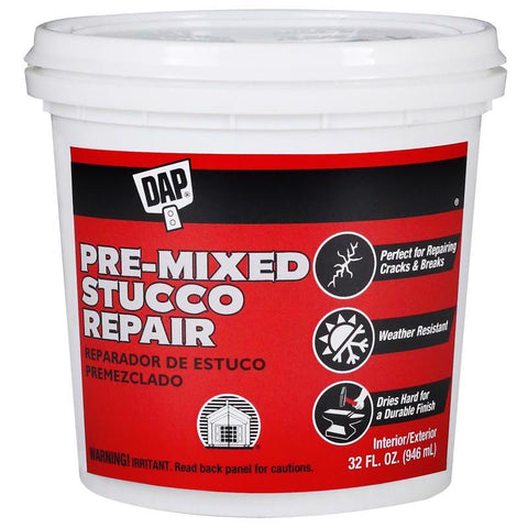 DAP 1 qt Indoor and Outdoor Stucco Patch (Pack of 8)