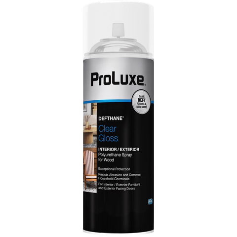 Deft Gloss Clear Oil-Based Polyurethane Spray 11.5 oz (Pack of 6)