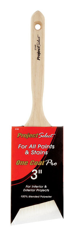 Linzer Project Select 3 in. Angle Trim Paint Brush (Pack of 12)