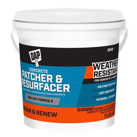 DAP Concrete Resurfacer 10 lb Gray (Pack of 4)