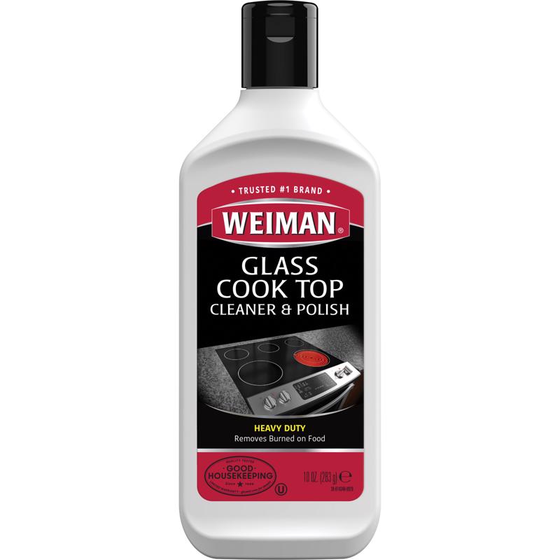 Weiman Apple Scent Glass Cooktop Cleaner 10 oz Cream (Pack of 6)