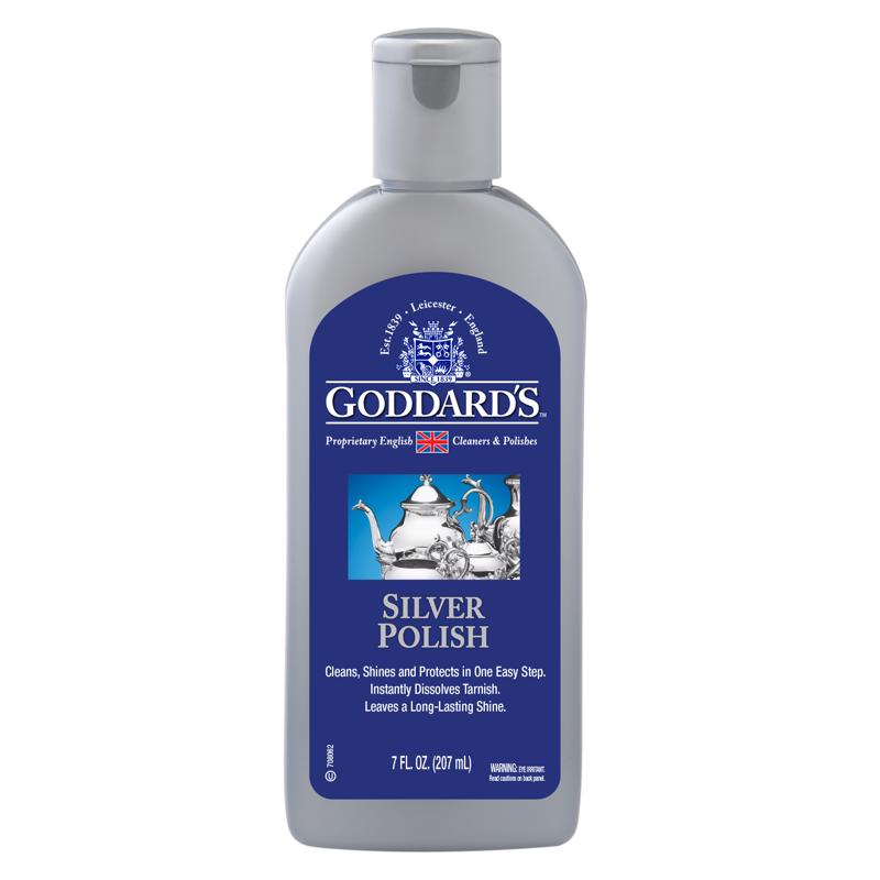 Goddards No Scent Silver Polish 7 fl. oz. Liquid (Pack of 6)