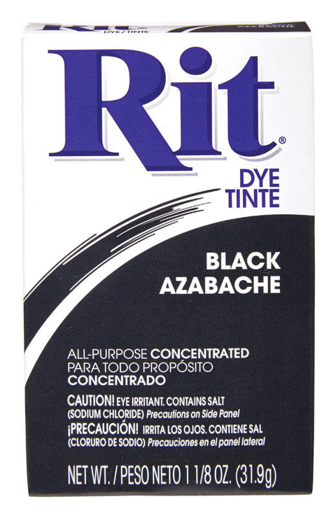 Rit 1.13 oz Black For Fabric Dye (Pack of 6)