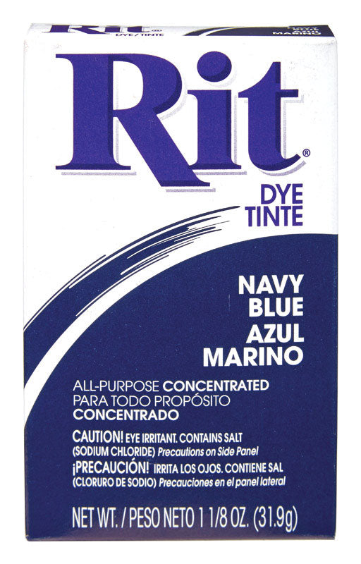 Rit 1.13 oz Navy Blue For Fabric Dye (Pack of 6)