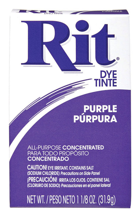 Rit 1.13 oz Purple For Fabric Dye (Pack of 6)