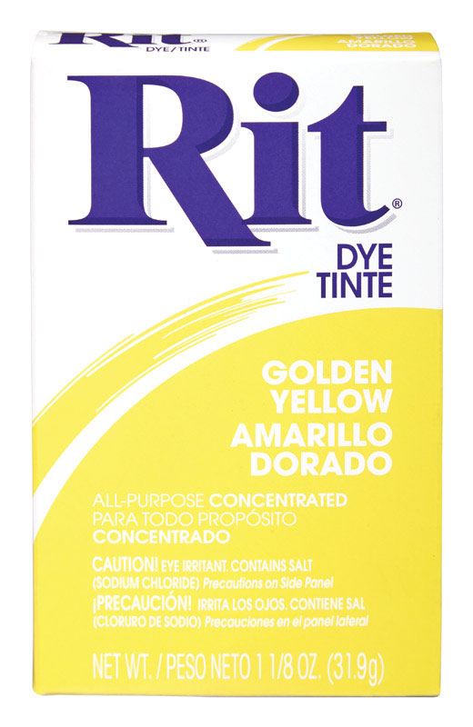 Rit 1.13 oz Golden Yellow For Fabric Dye (Pack of 6)
