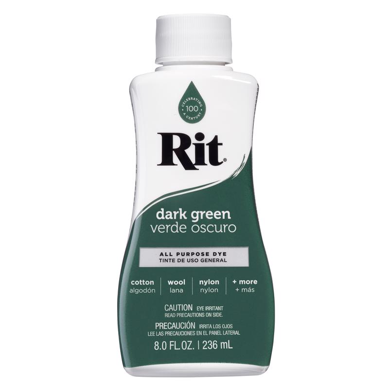 Rit 8 oz Dark Green For Fabric Dye (Pack of 3)