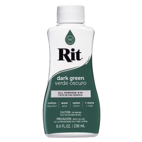 Rit 8 oz Dark Green For Fabric Dye (Pack of 3)
