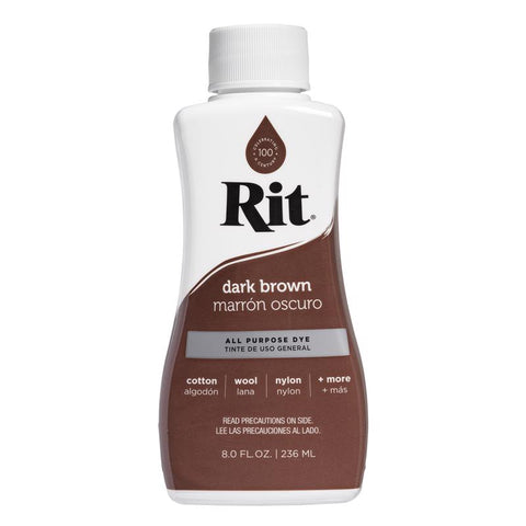 Rit 8 oz Dark Brown For Fabric Dye (Pack of 3)