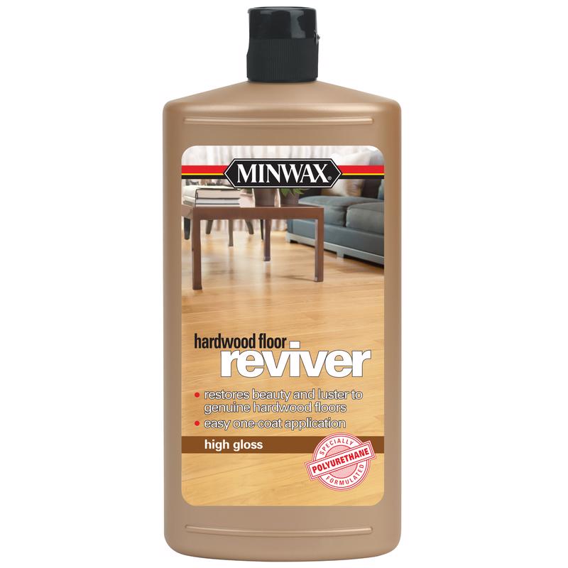 Líquido renovador para pisos de madera de alto brillo Minwax, 1 pinta