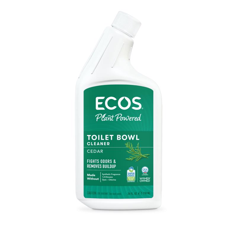 ECOS Cedar Scent Toilet Bowl Cleaner 24 oz Cream (Pack of 6)