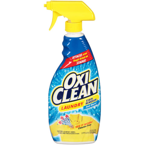 OxiClean Fresh Scent Stain Remover Liquid 21.5 oz (Pack of 8)