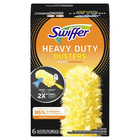 Swiffer 360 Heavy Duty Dusters Microfiber Heavy Duty Duster Refill 1 pk (Pack of 4)