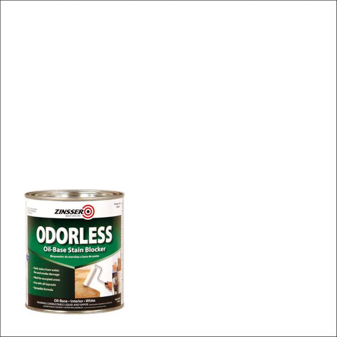 Zinsser Odorless White Flat Primer 1 qt (Pack of 6)