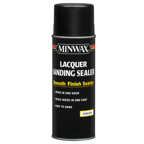 Minwax Smooth Clear Oil-Based Lacquer Sanding Sealer 12.25 oz (Pack of 6)