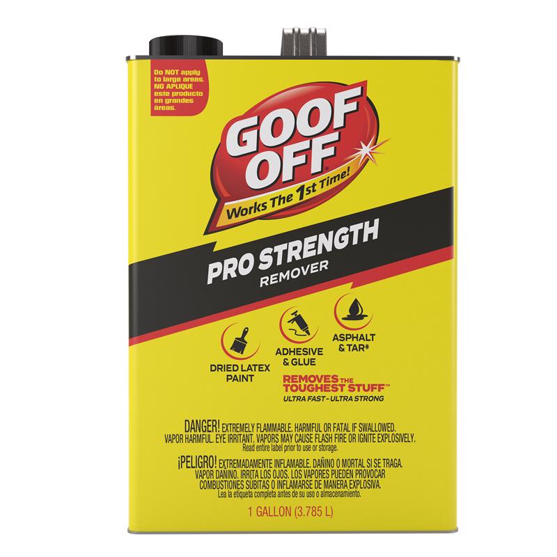 Goof Off Pro Strength Liquid Remover 1 gal (Pack of 4)
