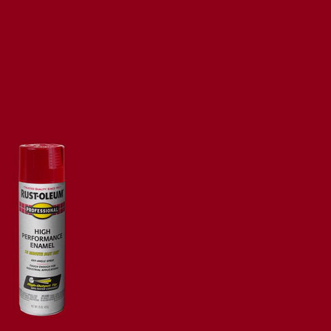 Rust-Oleum Professional Regal Red Spray Paint 15 oz (Pack of 6)