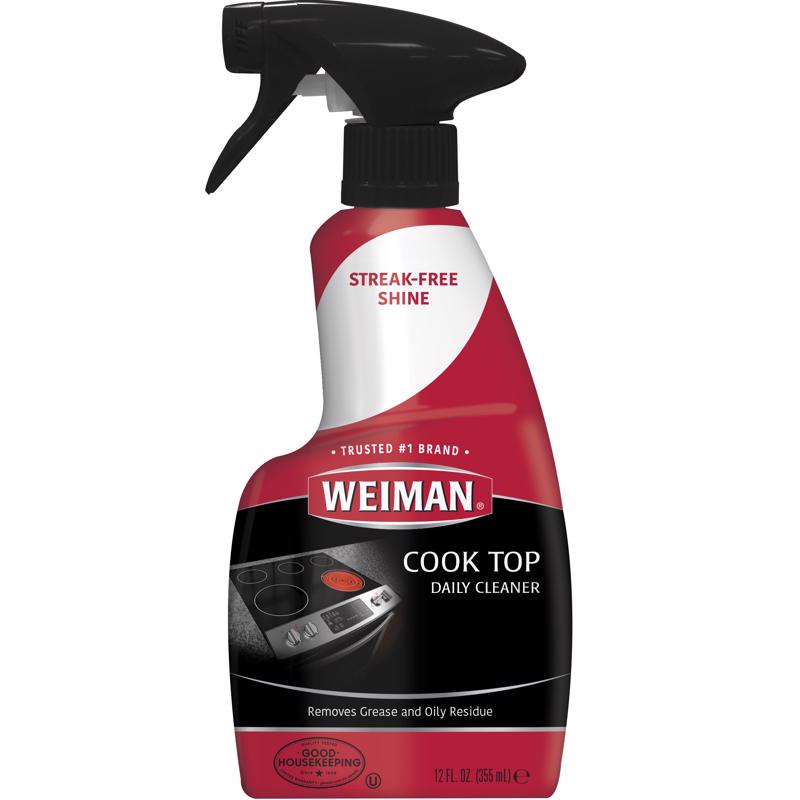 Weiman No Scent Cooktop Cleaner 12 oz Spray (Pack of 6)