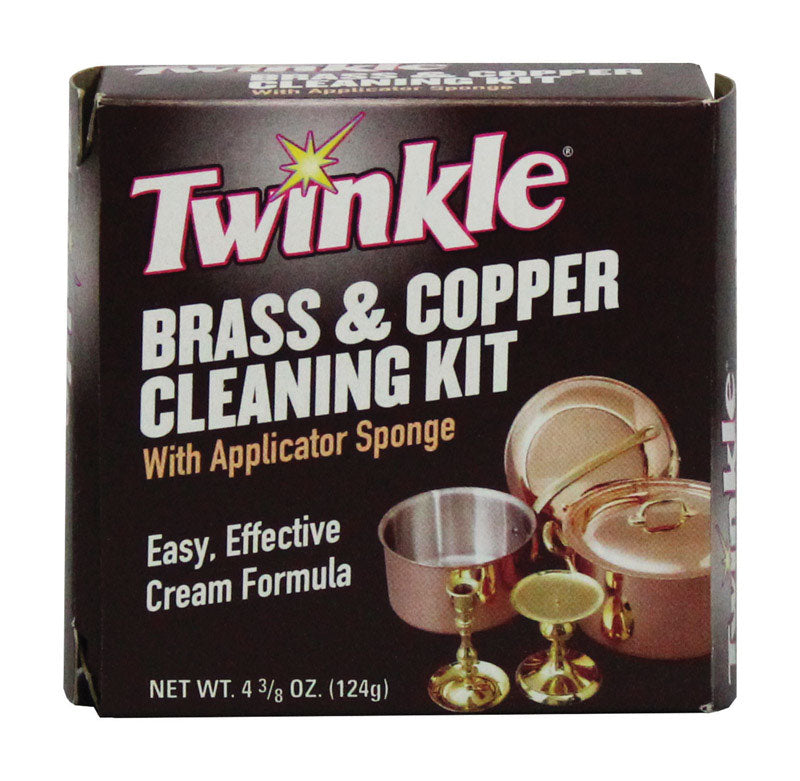 Twinkle No Scent Brass and Copper Cleaner 4.4 oz Cream (Pack of 12)