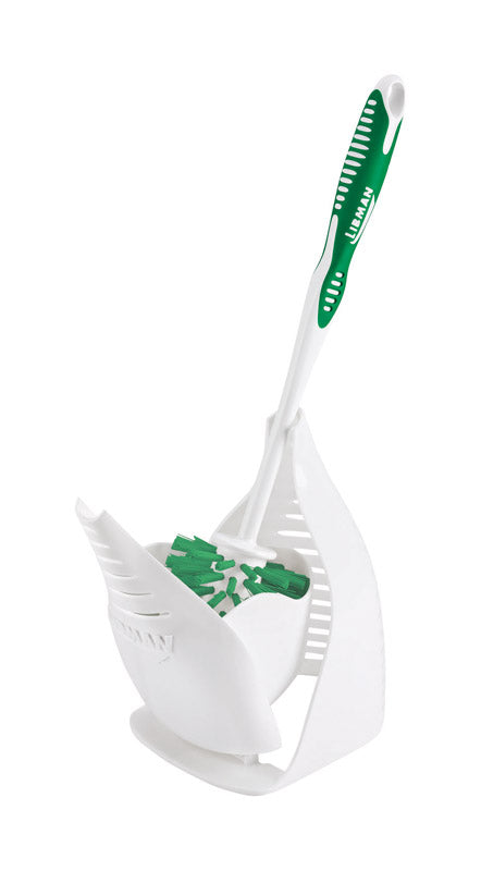 Libman 3 in. W Hard Bristle 12 in. Plastic/Rubber Handle Brush and Caddy (Pack of 4)