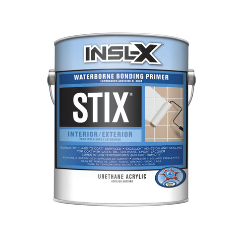 Insl-X Stix White Flat Water-Based Acrylic Urethane Primer 1 gal