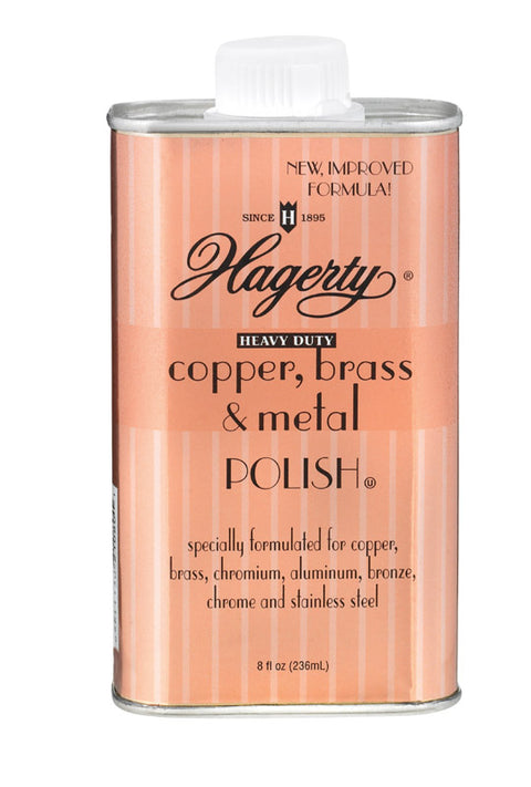 Hagerty No Scent Brass and Copper Polish 8 oz Liquid (Pack of 12)