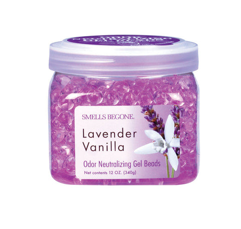 Smells Begone Lavender Vanilla Scent Odor Neutralizer 12 oz Gel Beads (Pack of 6)
