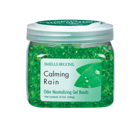 Smells Begone Calming Rain Scent Odor Neutralizer 12 oz Gel Beads (Pack of 6)