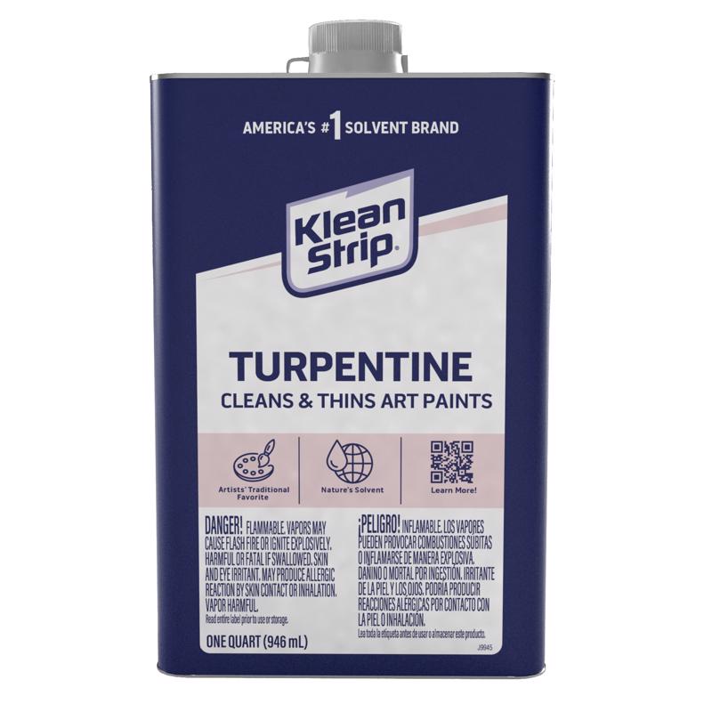 Klean Strip Turpentine Solvent 1 qt (Pack of 6)