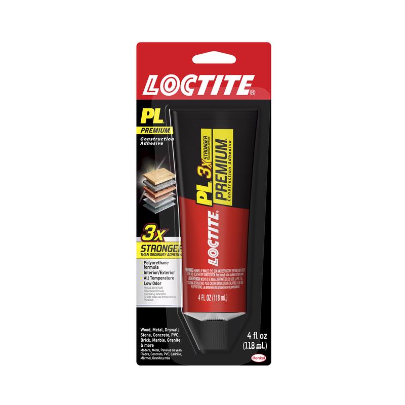 Loctite PL Premium Polyurethane Construction Adhesive 4 oz (Pack of 6)