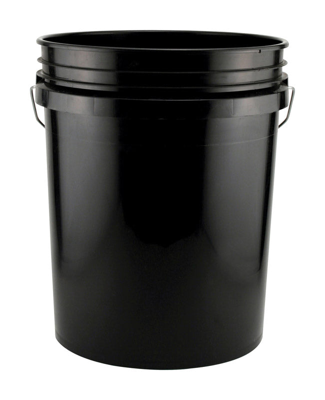 Leaktite Black 5 gal Plastic Paint Pail (Pack of 10)