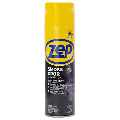 Zep Fresh Clean Eliminador de Olores a Humo, 16 oz Líquido
