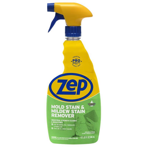 Zep Mold and Mildew Stain Remover 1 qt (Pack of 12)