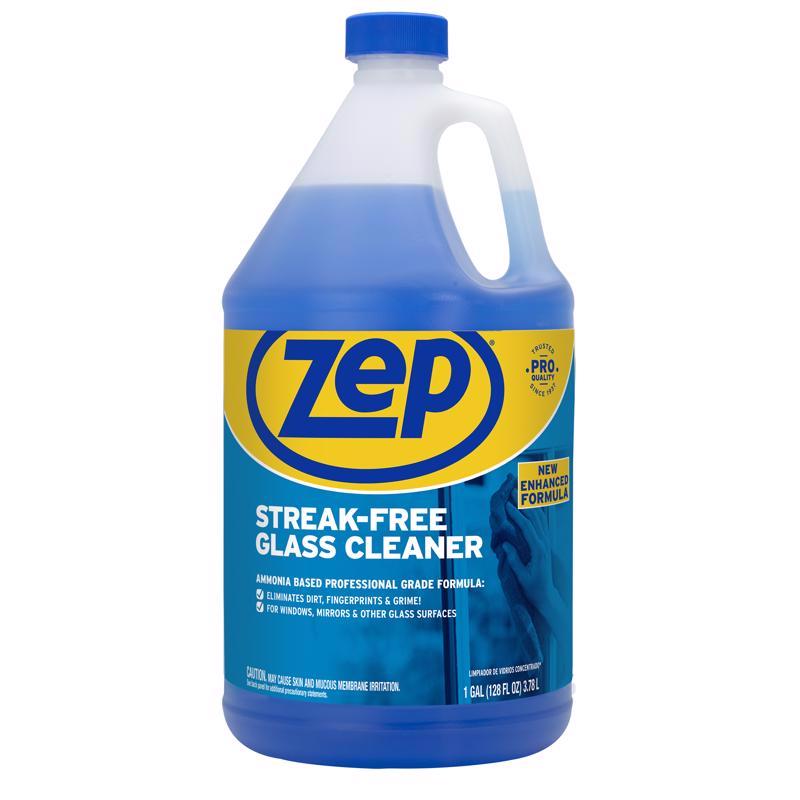 Zep Ammonia Scent Glass Cleaner 128 oz Liquid (Pack of 4)