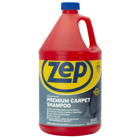 Zep Pleasant Scent Carpet Shampoo 128 oz Liquid (Pack of 4)