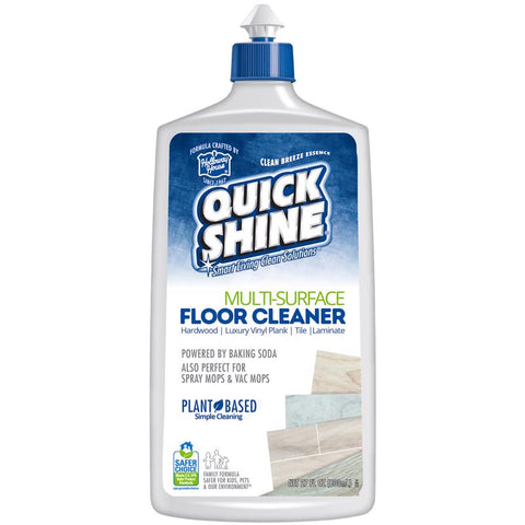 Holloway House Quick Shine Fresh Scent Multi-Surface Floor Cleaner Liquid 27 oz (Pack of 6)