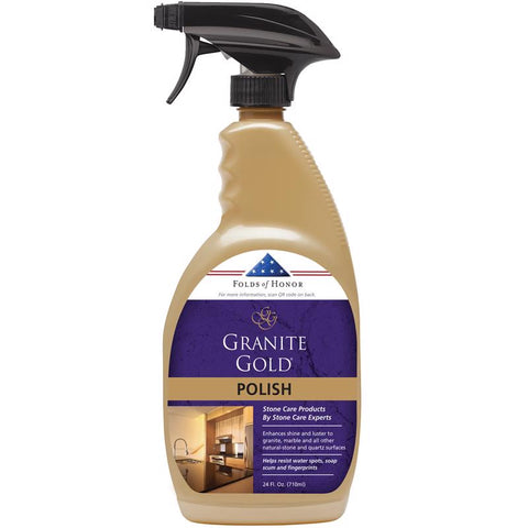 Granite Gold Citrus Scent Granite and Stone Polish 24 oz Liquid (Pack of 6)