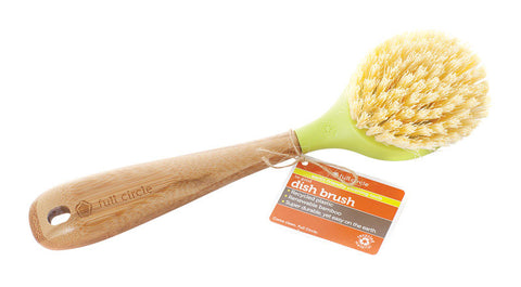 Full Circle 2.1 in. W Medium Bristle 5.6 in. Bamboo Handle Dish Brush