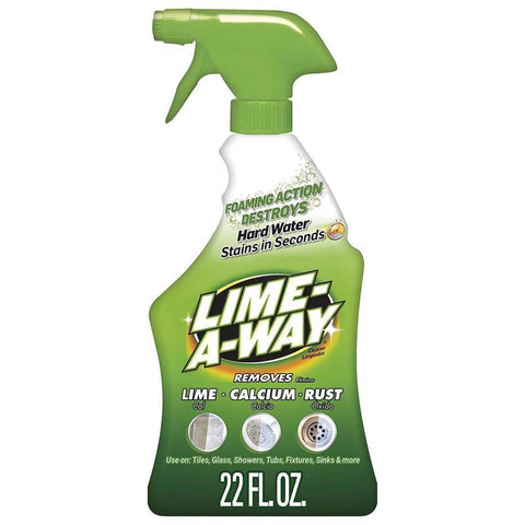 Lime-A-Way Spring Fresh Scent Cleaner and Polish 22 oz Liquid (Pack of 6)