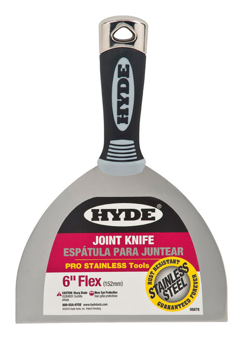 Hyde Stainless Steel Joint Knife 6 in. W X 8 in. L