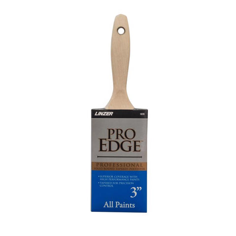 Linzer Pro Edge 3 in. Flat Paint Brush (Pack of 6)