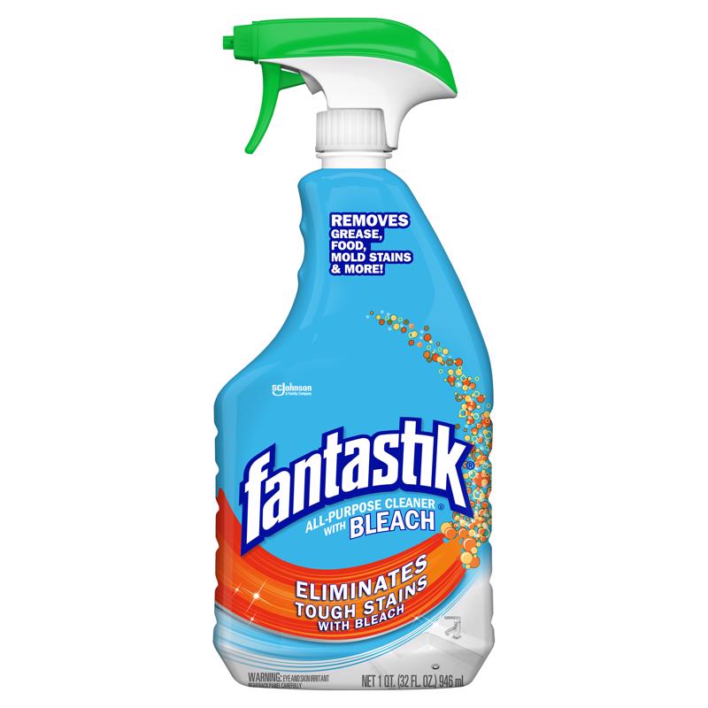 Fantastik Fresh Scent All Purpose Cleaner Liquid 32 oz (Pack of 8)