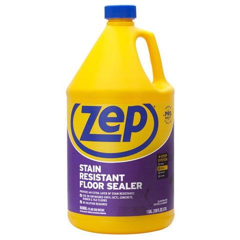 Zep Clear Floor Sealer Liquid 1 gal (Pack of 4)
