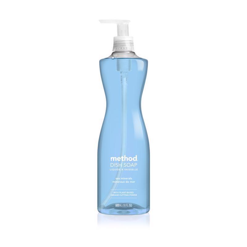 Method Sea Mineral Scent Liquid Dish Soap 18 oz 1 pk (Pack of 6)