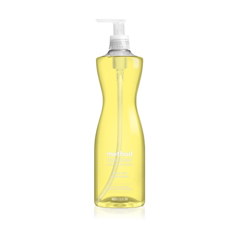 Method Lemon Mint Scent Liquid Dish Soap 18 oz 1 pk (Pack of 6)