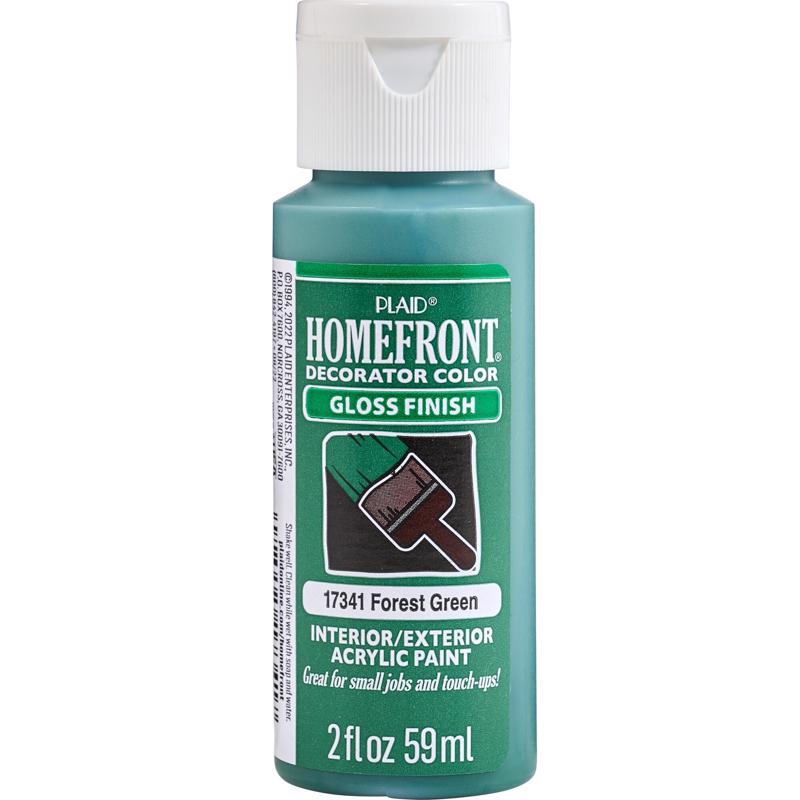 Homefront Gloss Forest Green Hobby Paint 2 oz (Pack of 3)