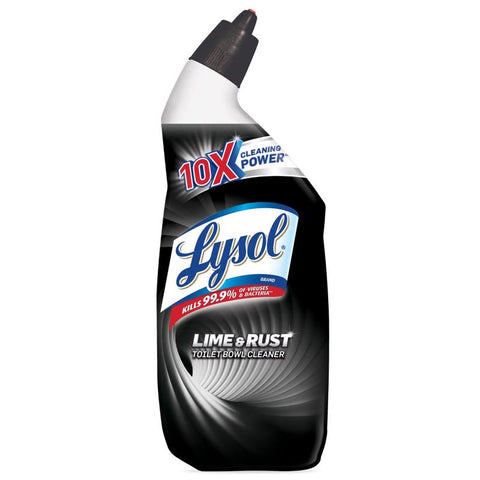 Lysol Fresh Scent Toilet Bowl Cleaner 24 oz Liquid (Pack of 9)
