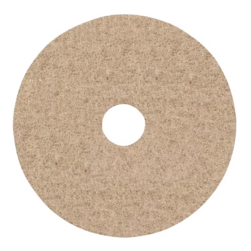 Gator 17 in. D Non-Woven Natural/Polyester Fiber Floor Pad Disc Tan (Pack of 5)