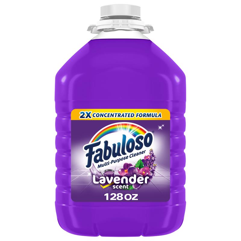Fabuloso Lavender Scent Multi-Purpose Cleaner Liquid 128 oz (Pack of 4)