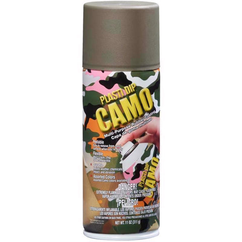 Plasti Dip Flat/Matte Camo Green Multi-Purpose Rubber Coating 11 oz oz
